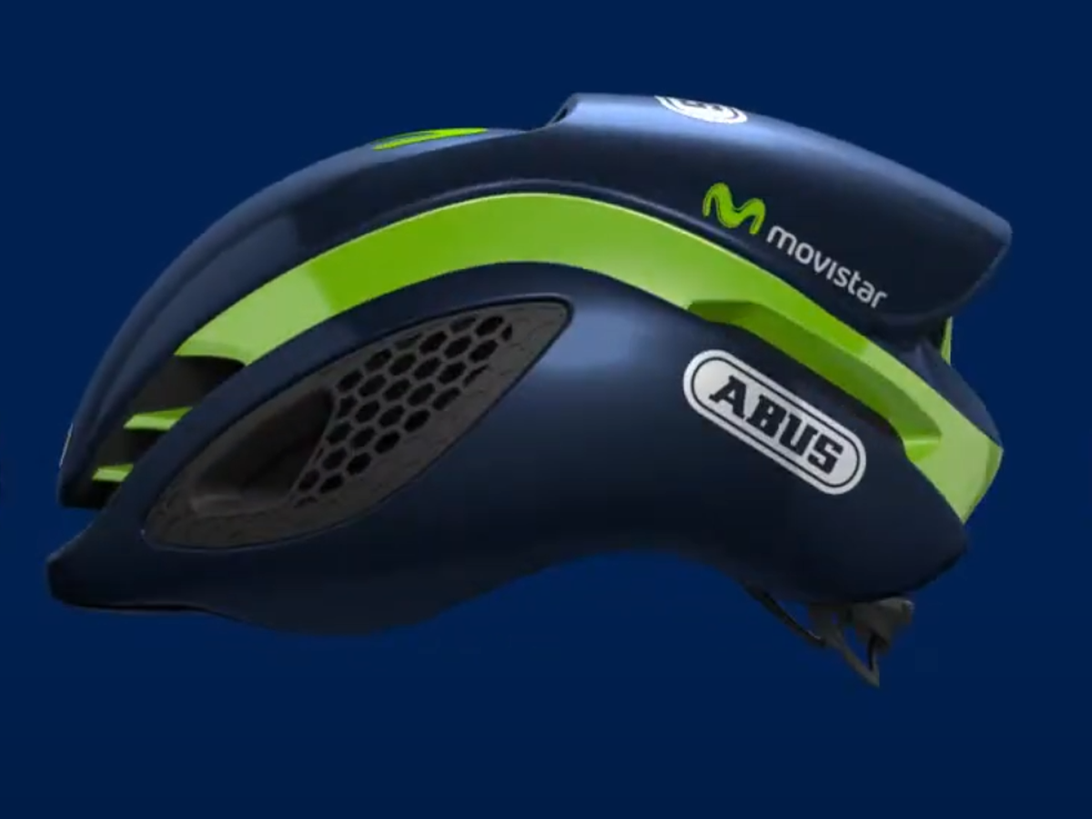 Abus Movistar fietshelm