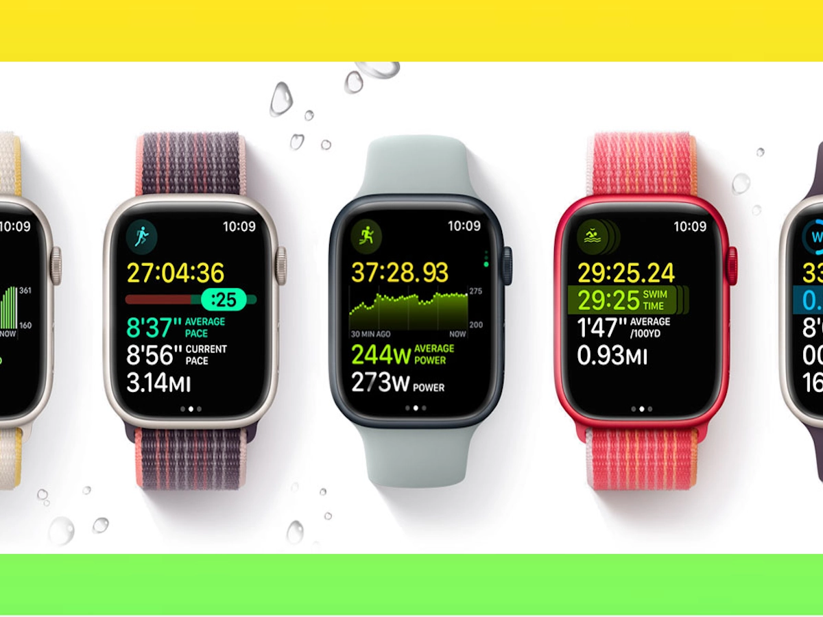 Apple Watch 10 sport schermen