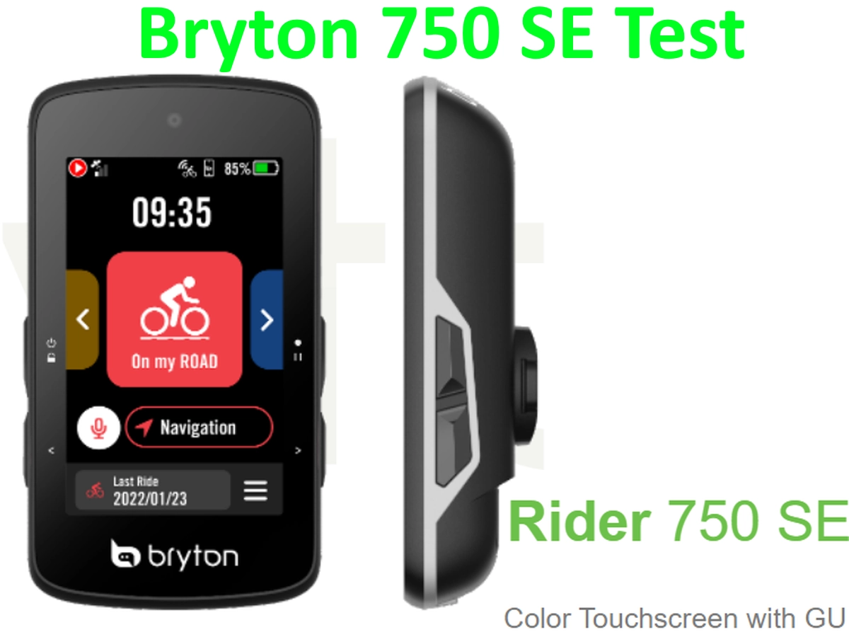 Bryton Rider 750 SE Test review Test 2023 - Wielrenner.eu