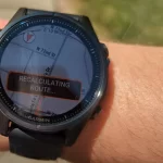 Garmin-Fenix-8-navigeren-herberekenen-circuit