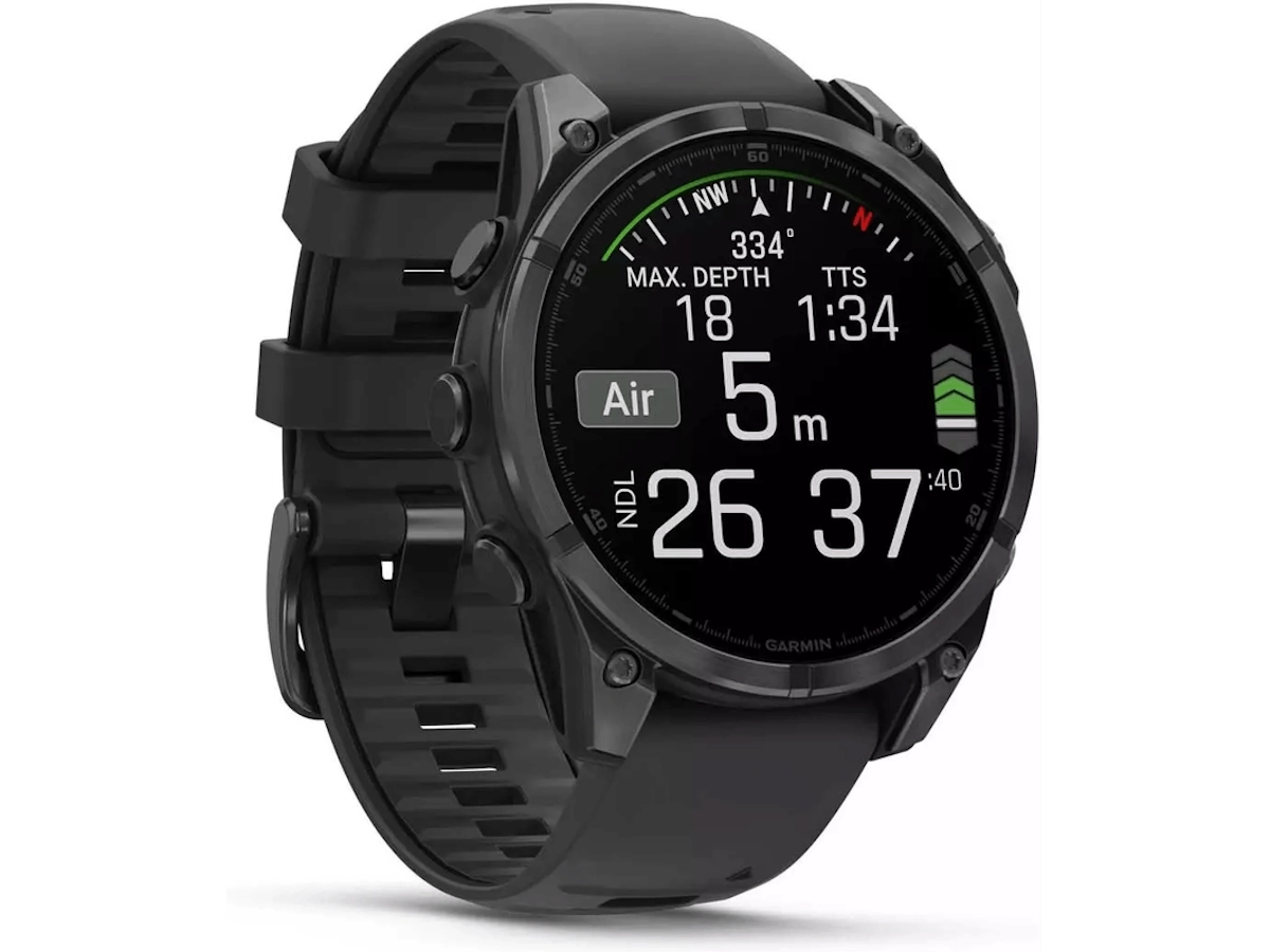 Duikfuncties op de Garmin Fenix 8