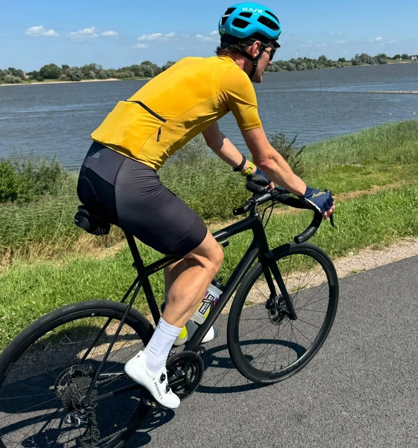 Sport2x fietsbroek met verlengde pijpen